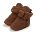 Baby Girls Boys Cotton Booties Winter Warm Socks Soft Sole Crib Newborn Soft Sole Safety Boots